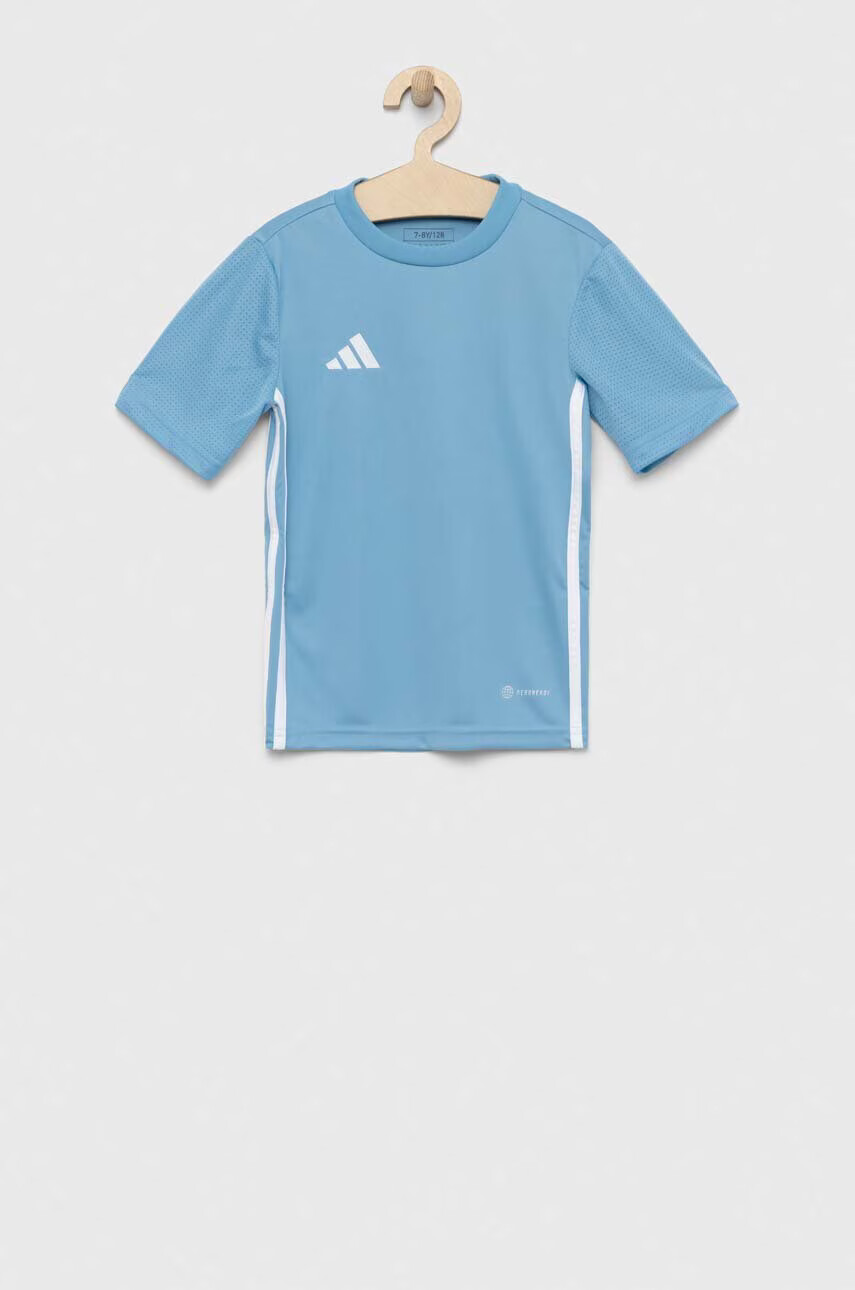 adidas Performance Детска тениска TABELA 23 JSY в синьо с апликация - Pepit.bg