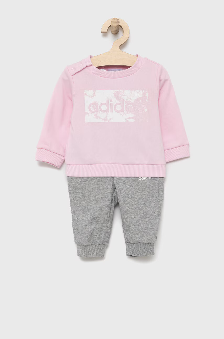 adidas Performance Детски анцуг H65821 в розово - Pepit.bg