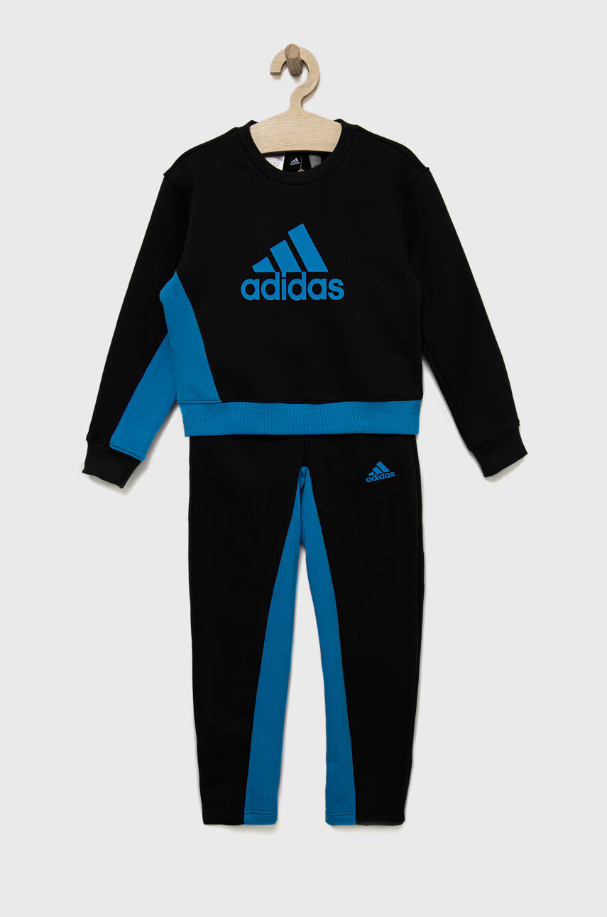adidas Performance Детски анцуг в черно - Pepit.bg