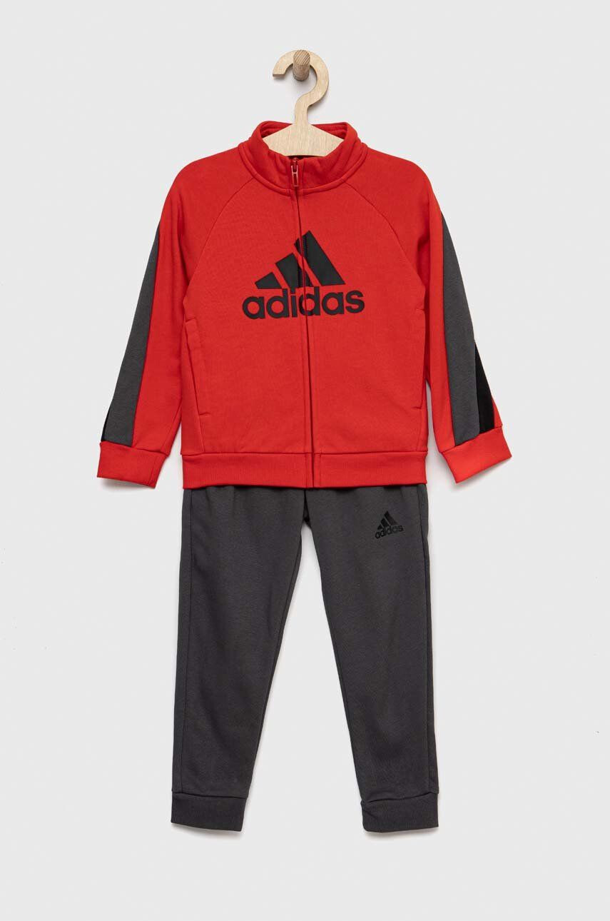 adidas Performance Детски анцуг в червено - Pepit.bg