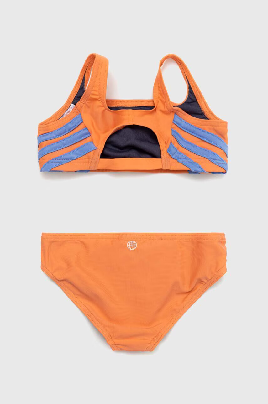 adidas Performance Детски бански от две части 3S BIKINI в оранжево - Pepit.bg