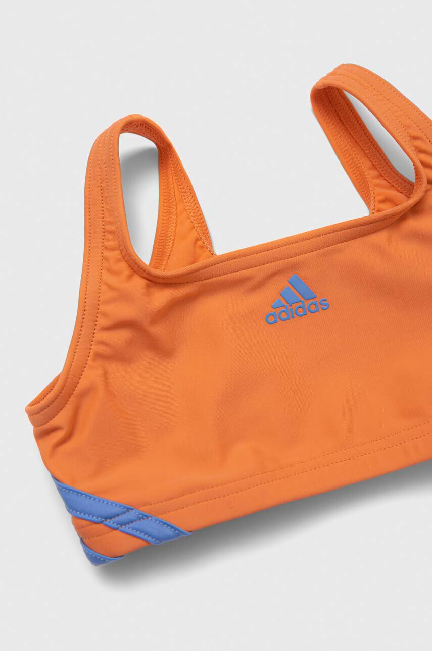 adidas Performance Детски бански от две части 3S BIKINI в оранжево - Pepit.bg