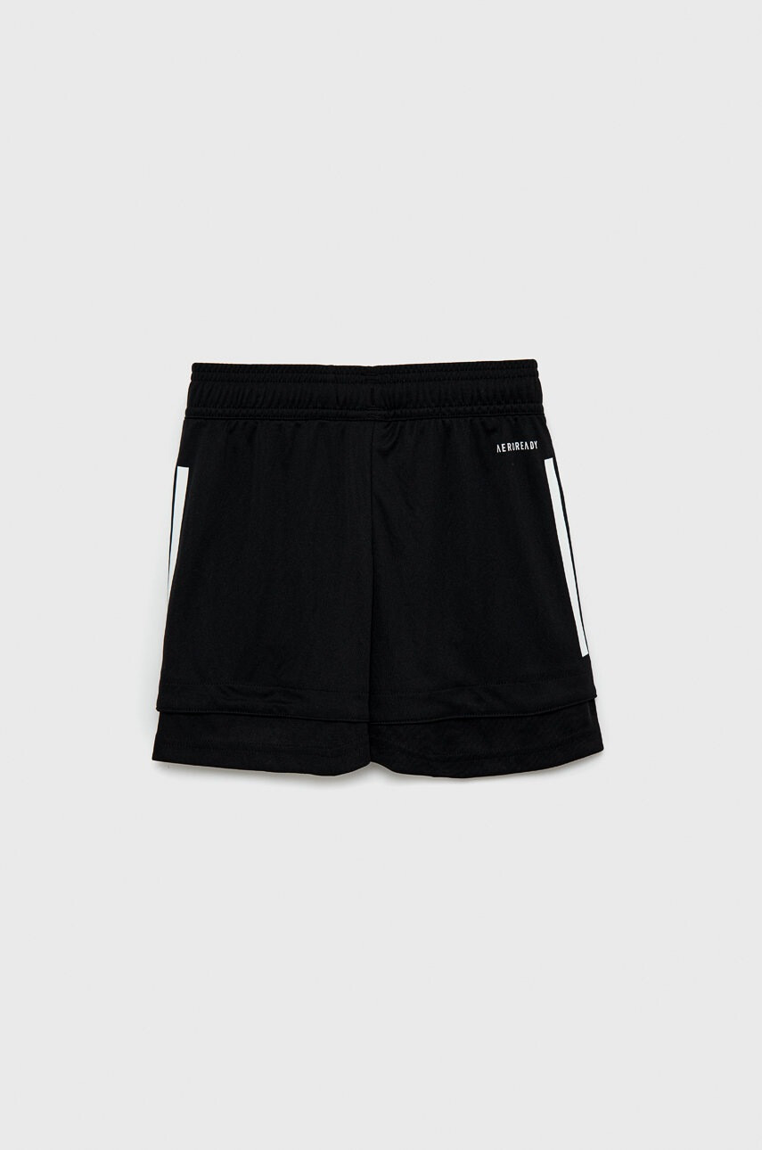 adidas Performance Детски къс панталон EA2501 в черно с регулируема талия - Pepit.bg