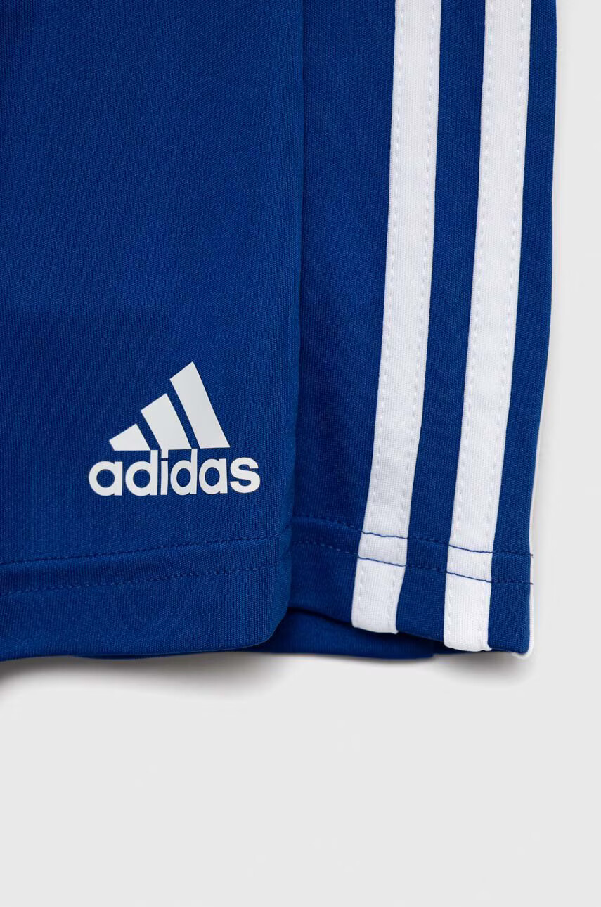 adidas Performance Детски къси панталони SQUAD 21 в синьо с регулируема талия - Pepit.bg