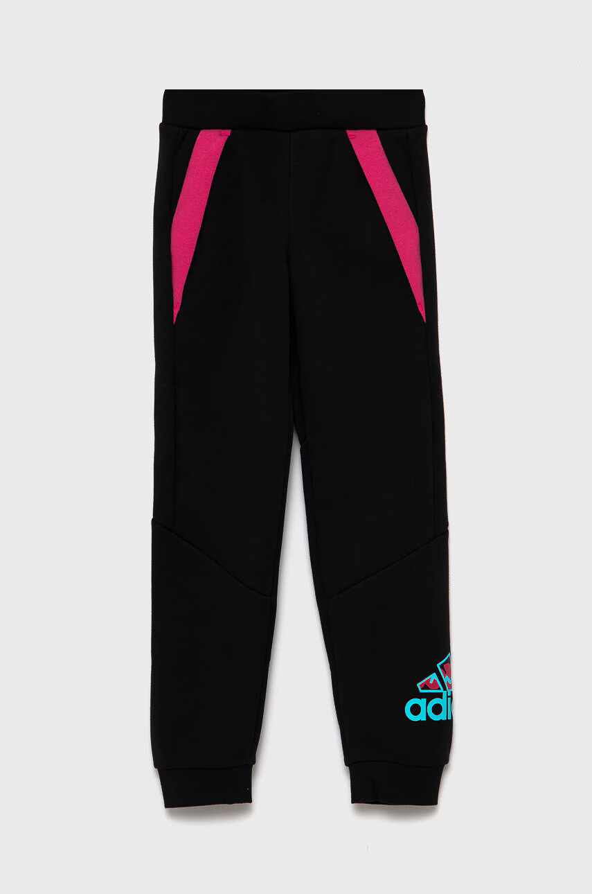 adidas Performance Детски панталон H40241 в черно с изчистен дизайн - Pepit.bg