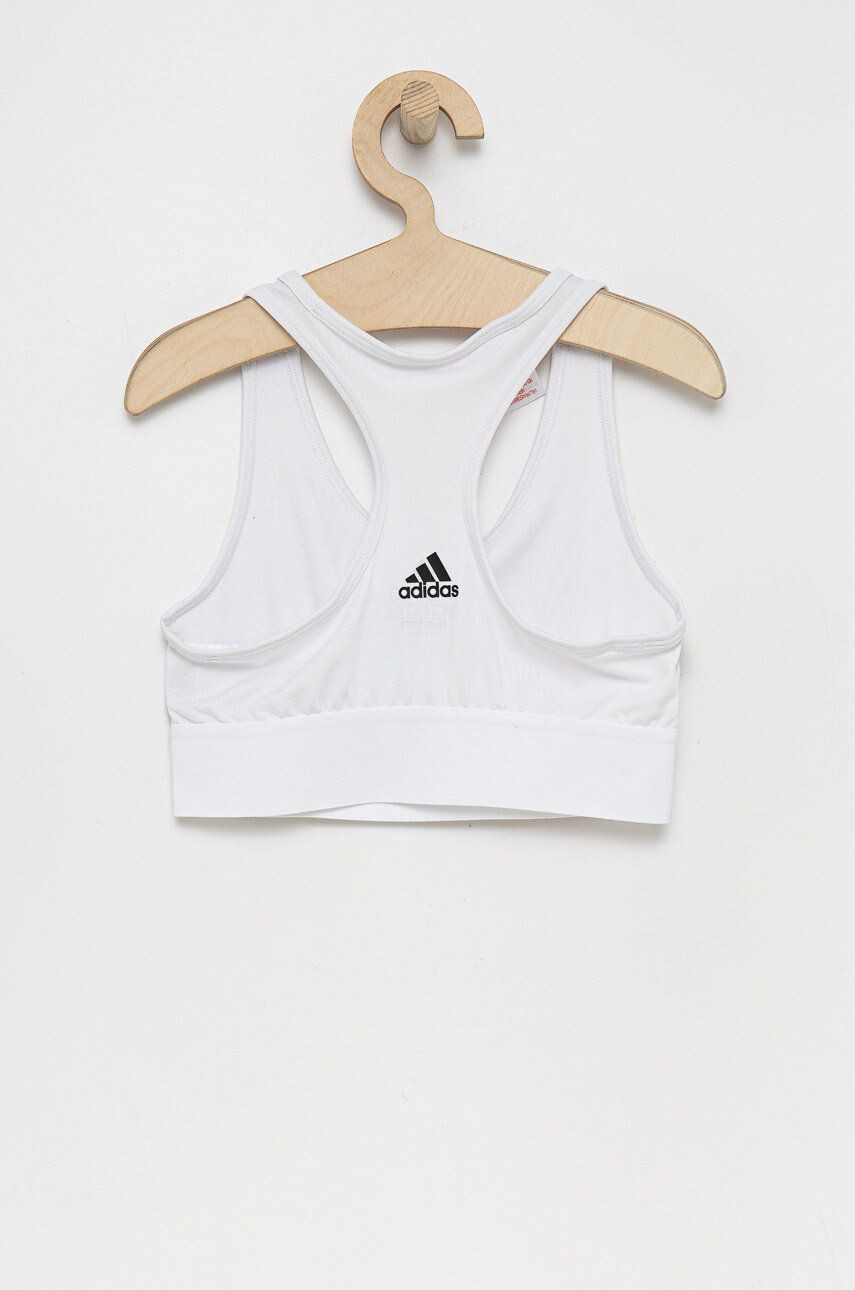 adidas Performance Детски спортен сутиен HF3783 в бяло - Pepit.bg