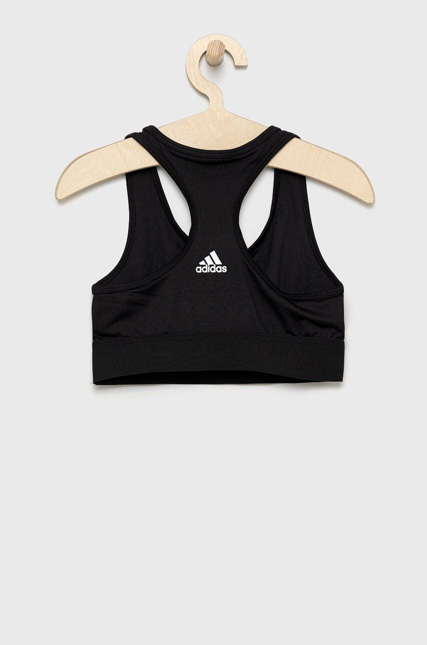 adidas Performance Детски спортен сутиен H62268 в черно - Pepit.bg