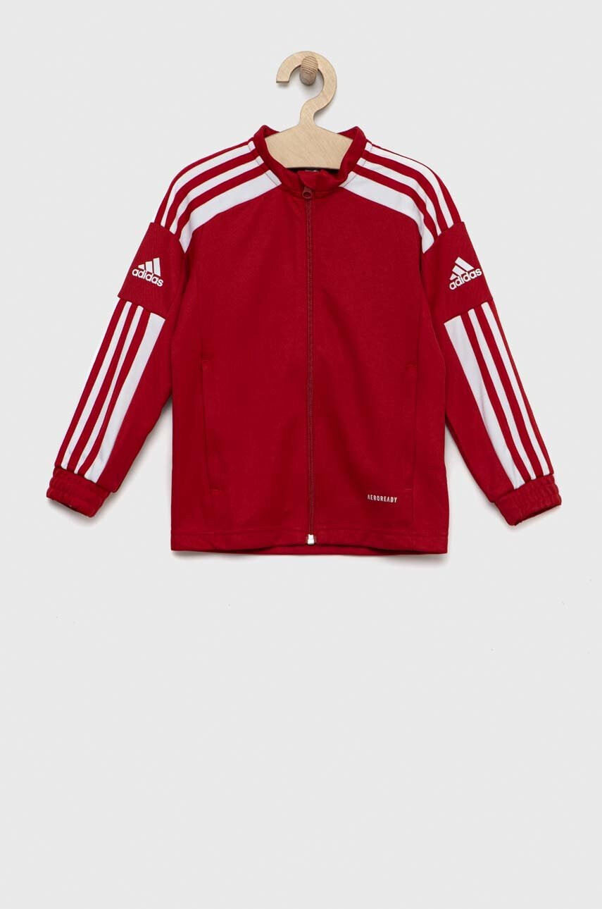 adidas Performance Детски суичър sq21 tr jkt y в червено с апликация - Pepit.bg