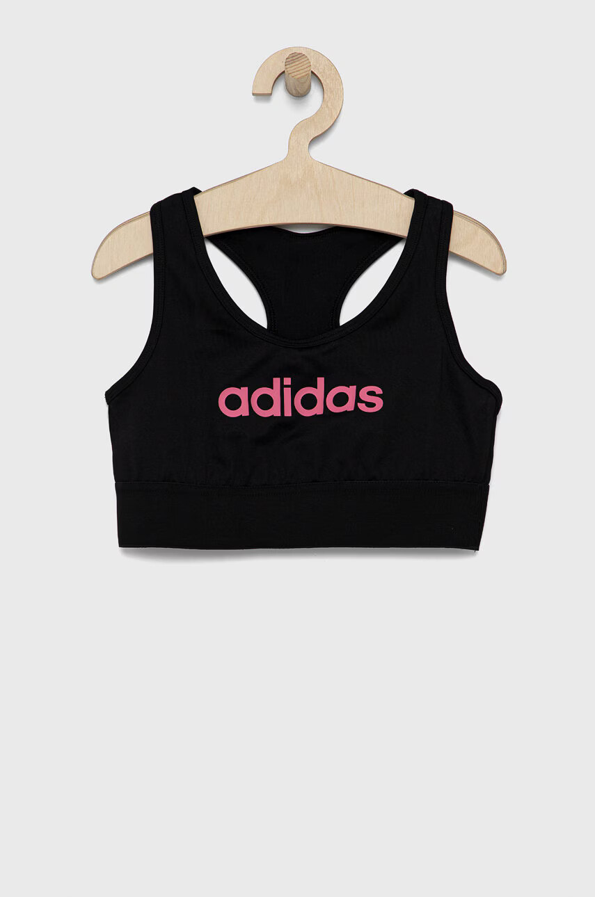 adidas Performance Детски сутиен HF3786 в черно - Pepit.bg