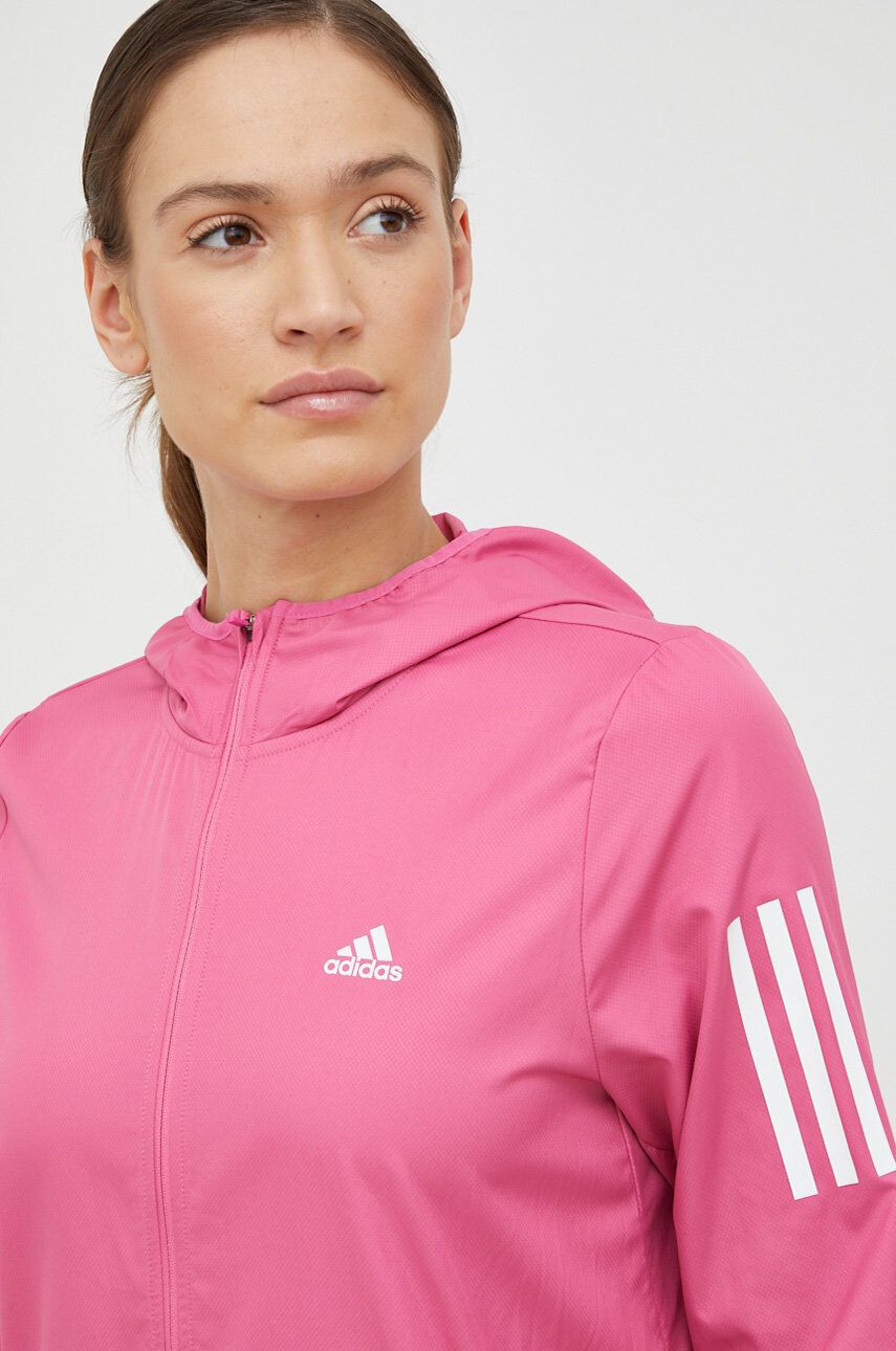 adidas Performance Яке за бягане в розово с преходна изолация - Pepit.bg