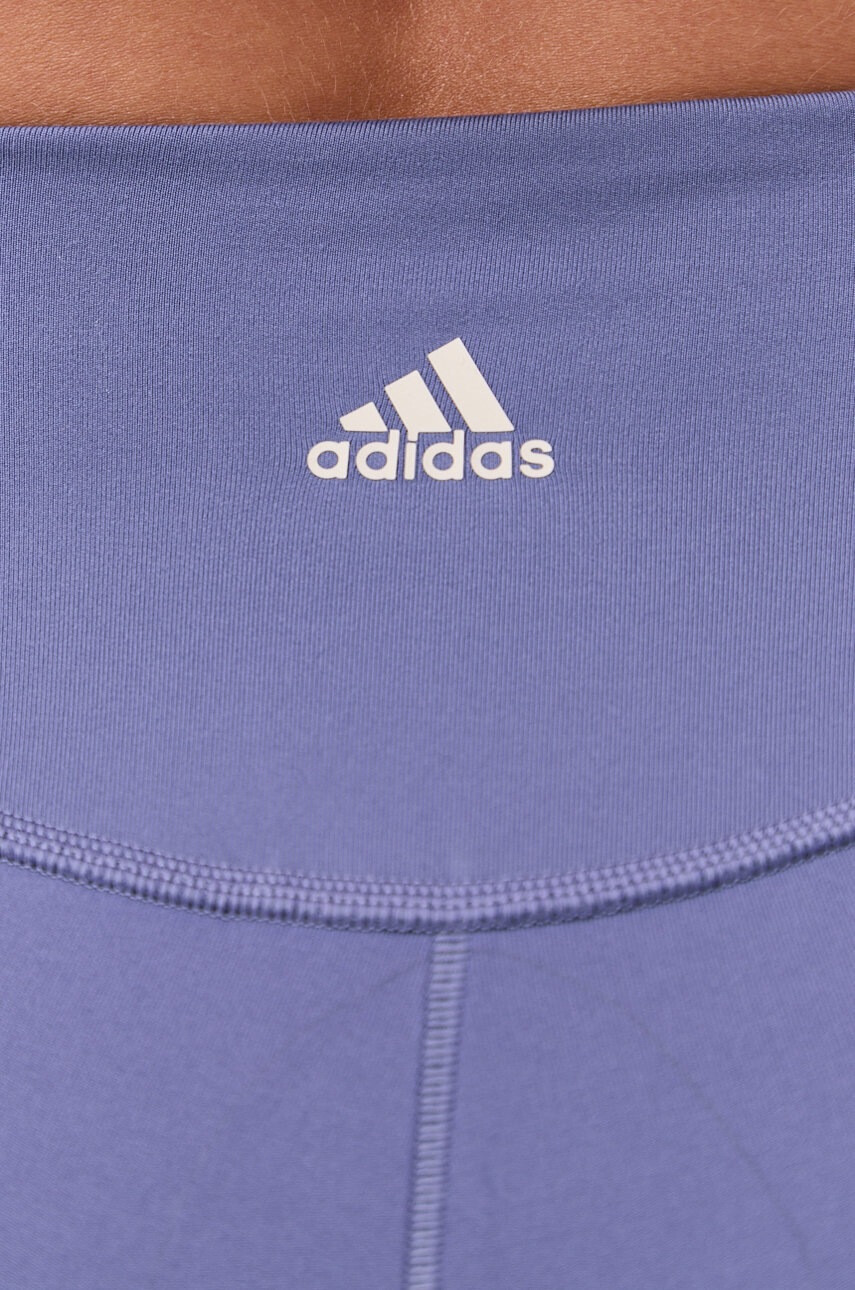 adidas Performance Клин GR8097 дамски в лилаво с изчистен дизайн - Pepit.bg