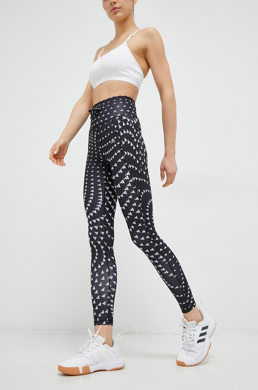 adidas Performance Клин за бягане Brand Love в черно с десен - Pepit.bg
