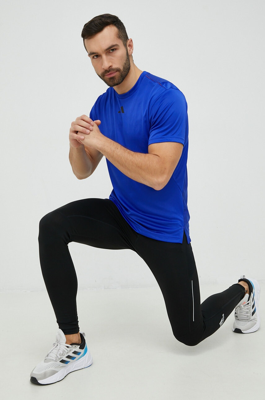 adidas Performance Клин за бягане Own The Run в черно с принт - Pepit.bg