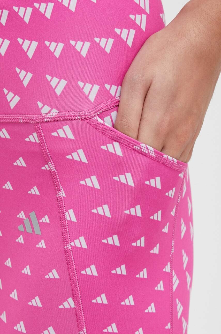 adidas Performance Клин за бягане Run Essential в розово с десен - Pepit.bg