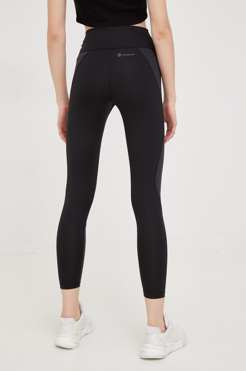 adidas Performance Клин за трениране Essentials Hiit в черно с десен - Pepit.bg