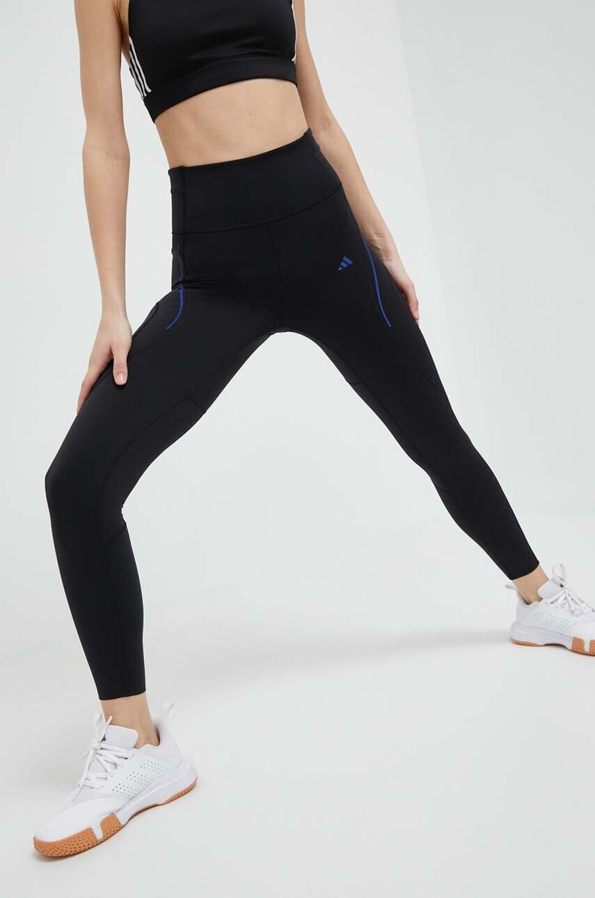 adidas Performance Клин за трениране Tailored HIIT Luxe в черно с изчистен дизайн - Pepit.bg