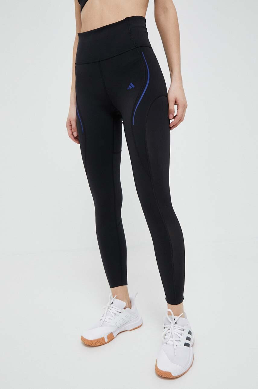 adidas Performance Клин за трениране Tailored HIIT Luxe в черно с изчистен дизайн - Pepit.bg