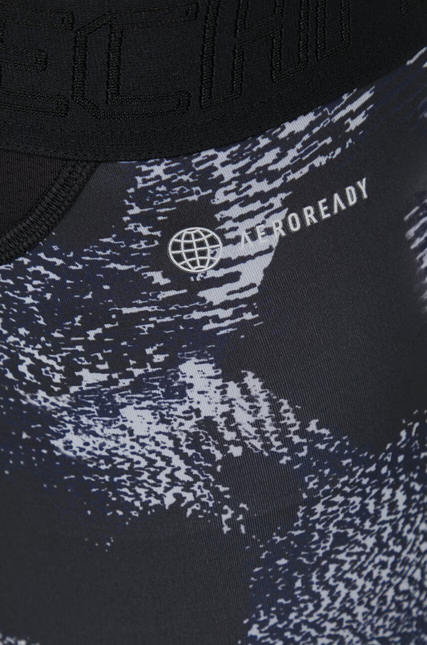 adidas Performance Клин за трениране Techfit в черно с десен - Pepit.bg