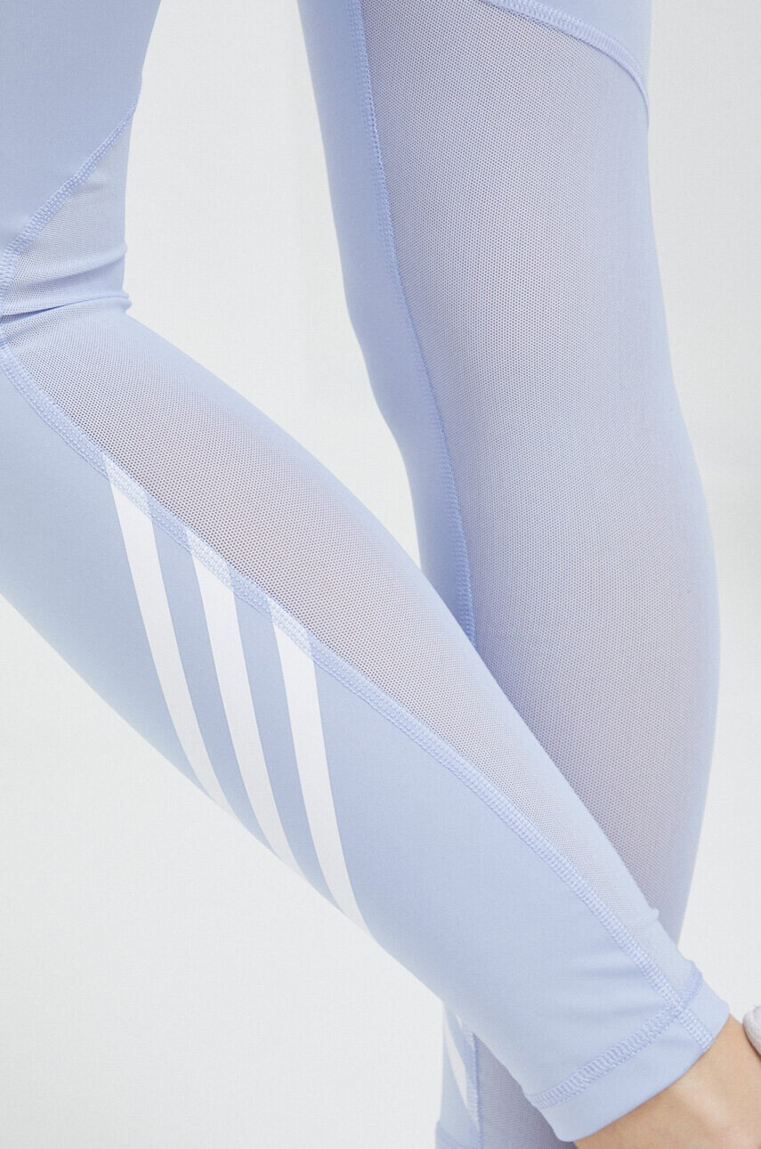 adidas Performance Клин за трениране Techfit 3-Stripes в синьо с принт - Pepit.bg