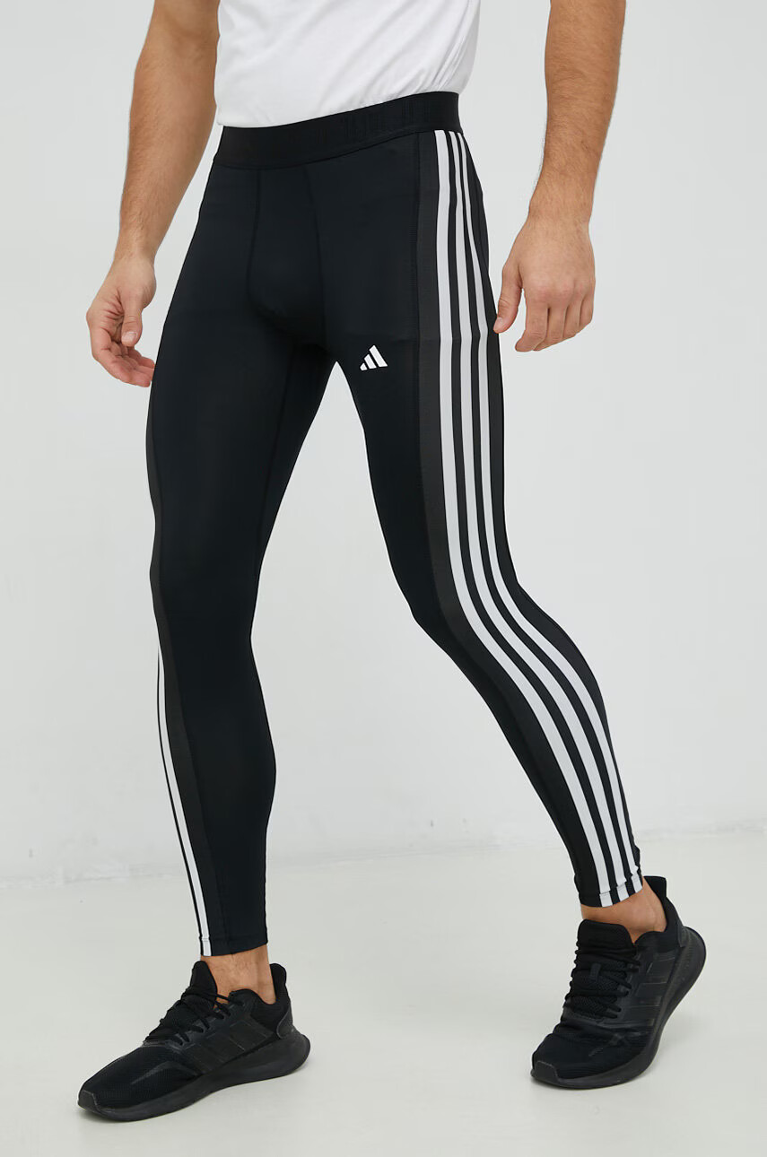 adidas Performance Клин за трениране Techfit в черно с принт - Pepit.bg