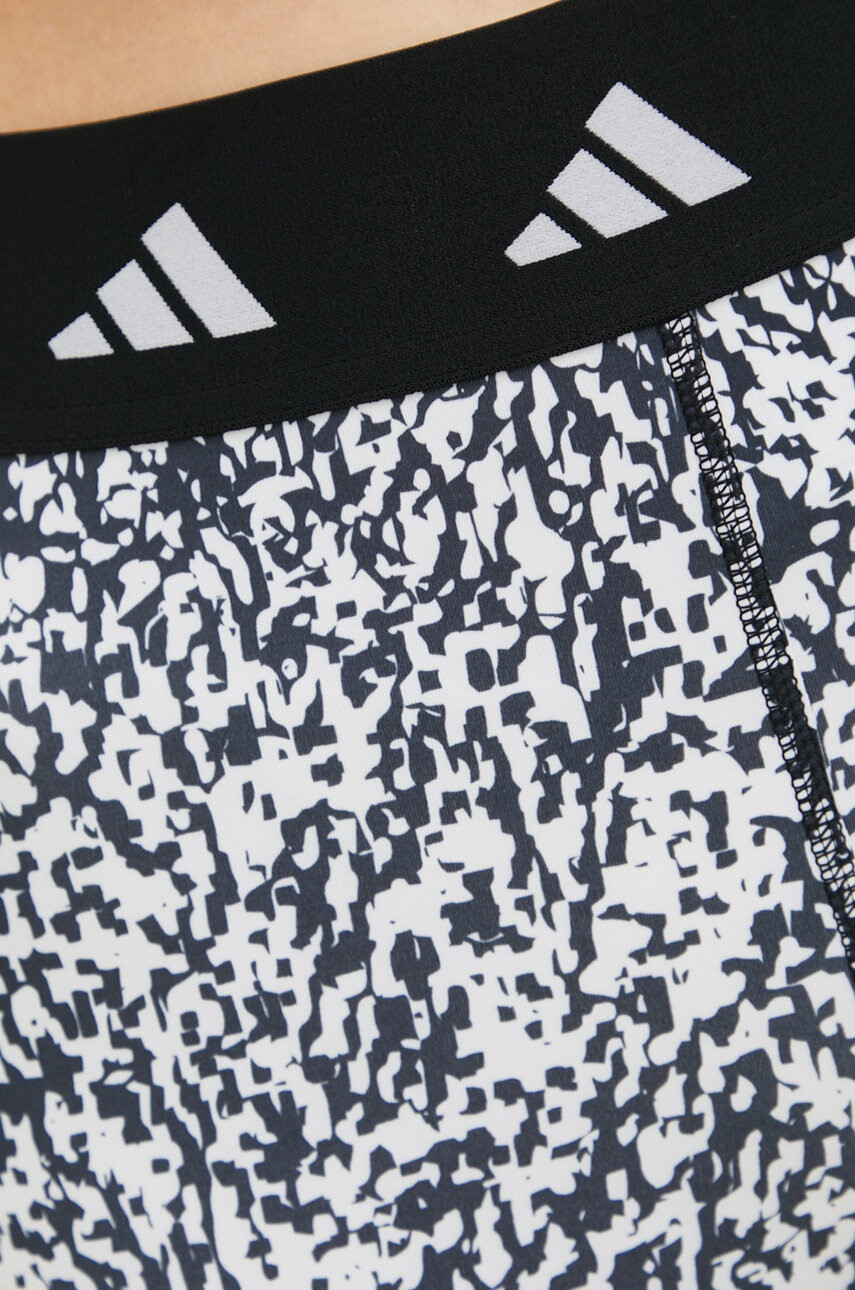 adidas Performance Клин за трениране Techfit Pixeled Camo в бяло с десен - Pepit.bg