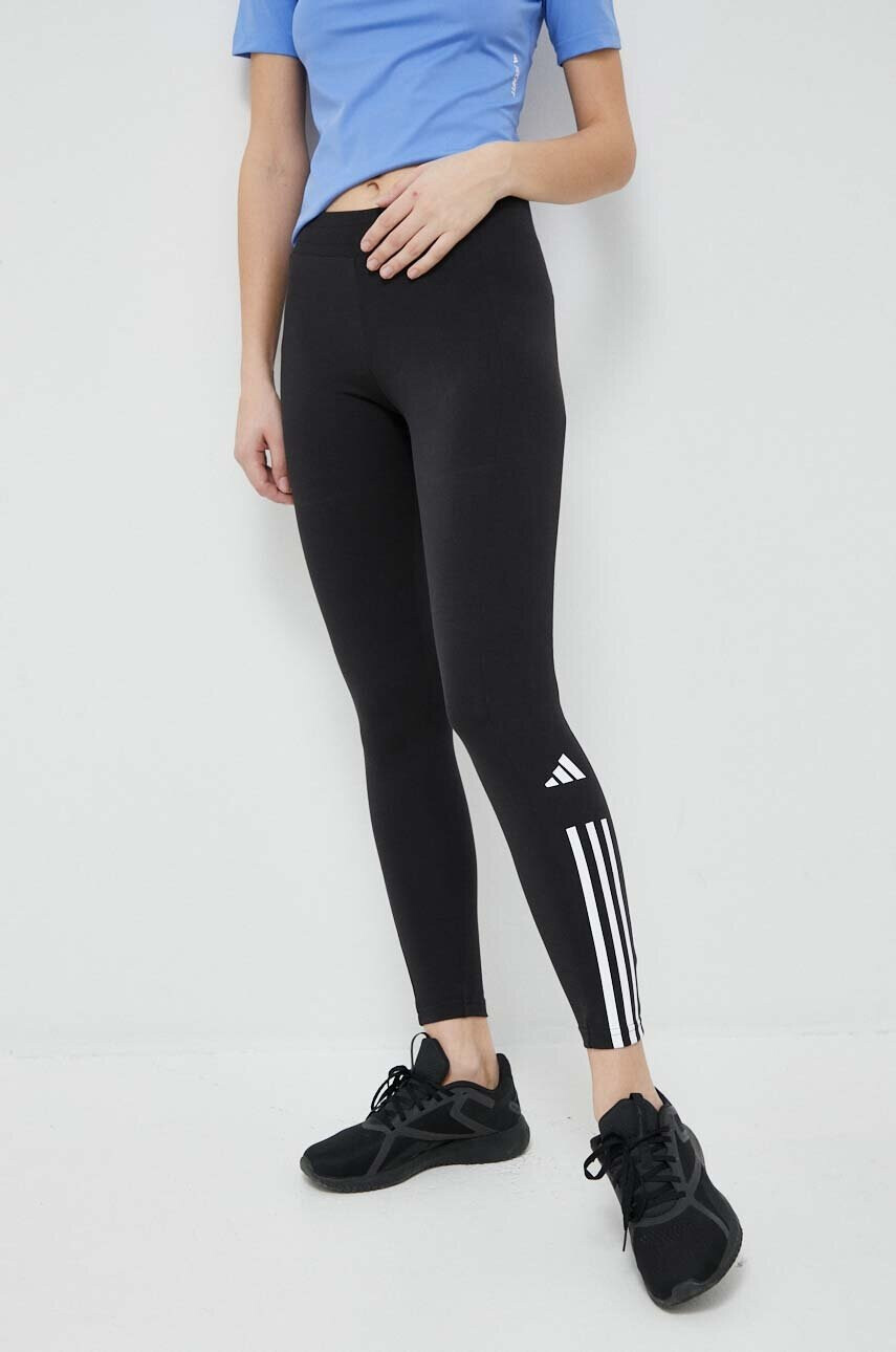 adidas Performance Клин за трениране Train Cotton в черно с принт - Pepit.bg