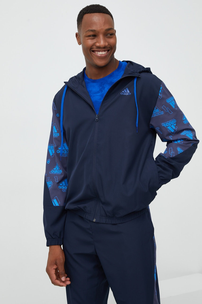 adidas Performance Комплект мъжки в тъмносиньо - Pepit.bg