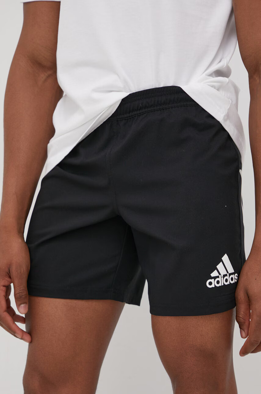 adidas Performance Къс панталон DY8495 мъжки в черно - Pepit.bg