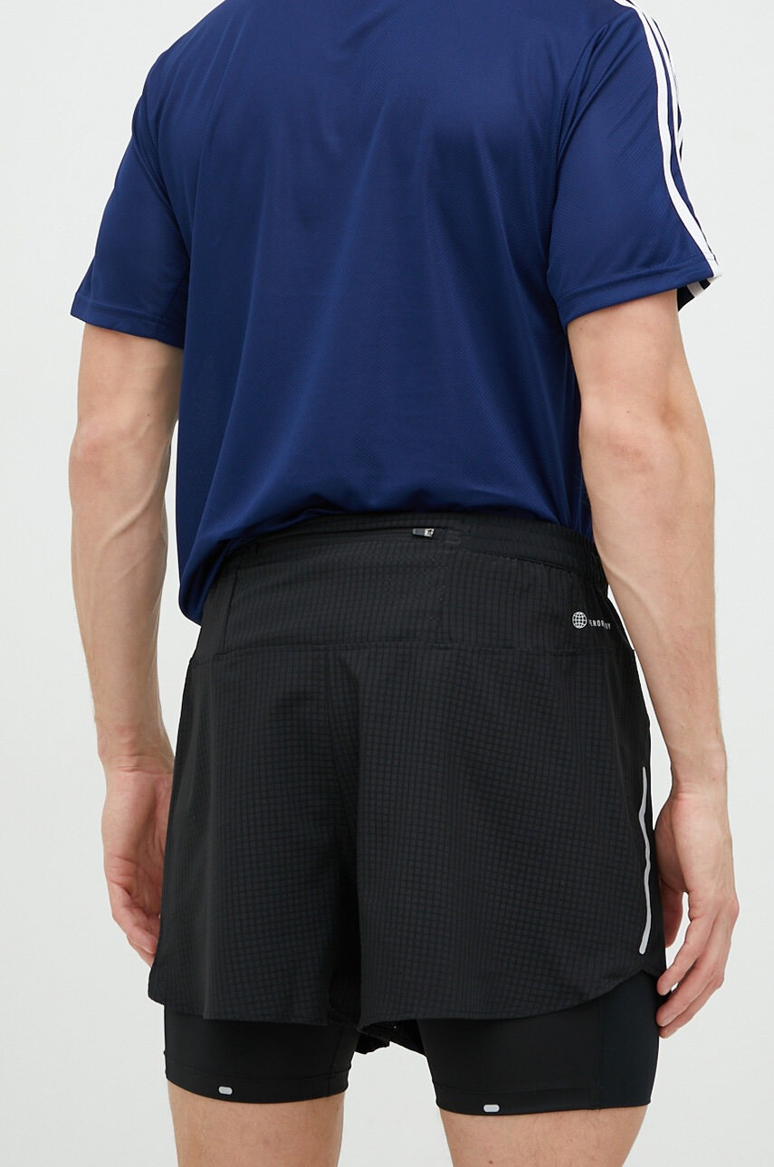 adidas Performance Къс панталон за бягане Designed for Running в черно - Pepit.bg