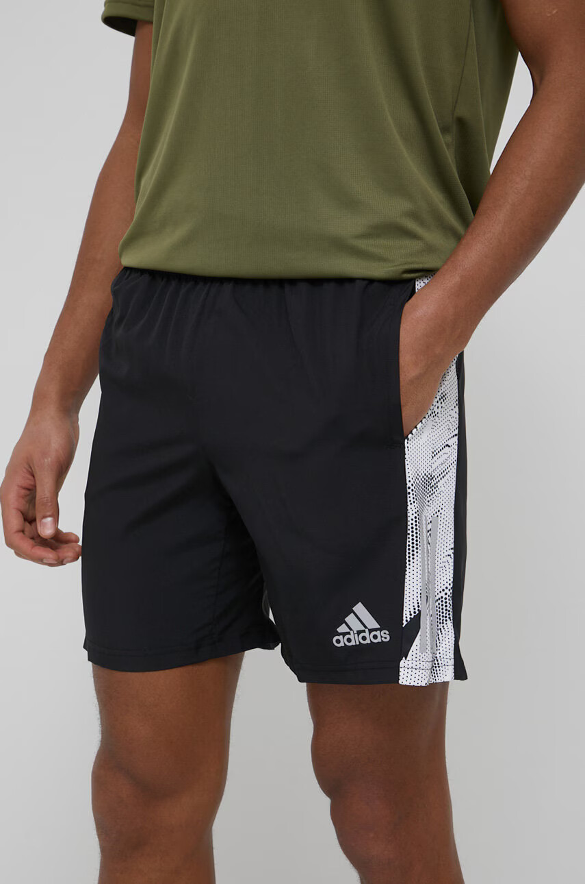 adidas Performance Къси панталони HC0414 мъжко в черно - Pepit.bg