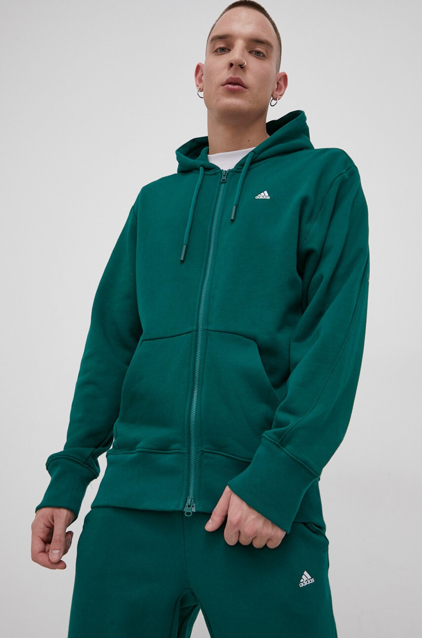 adidas Performance Памучен суичър - Pepit.bg