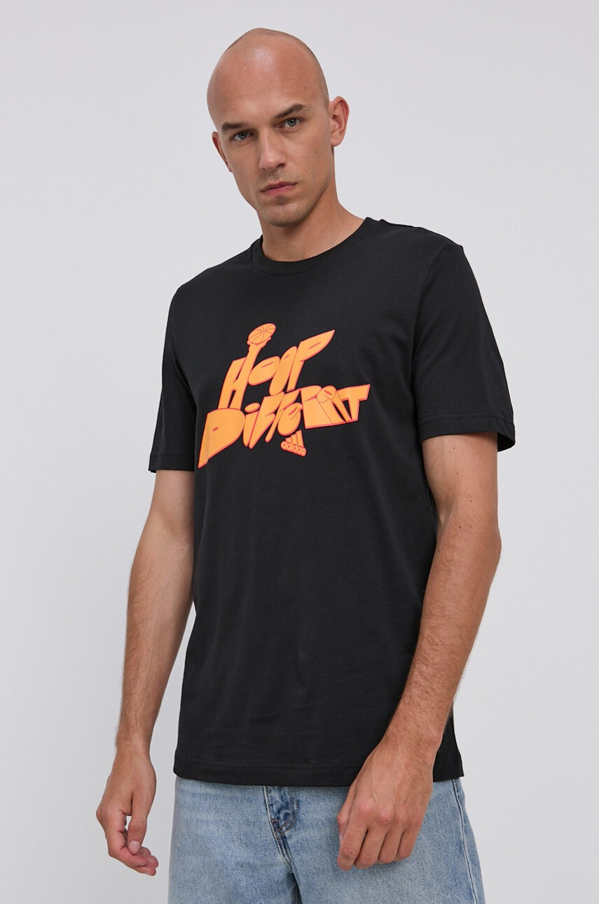 adidas Performance Памучна тениска GS7195 - Pepit.bg
