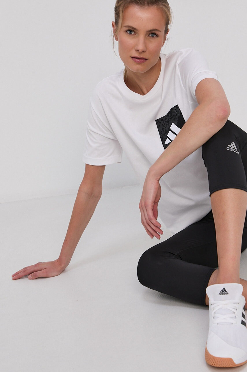 adidas Performance Памучна тениска - Pepit.bg