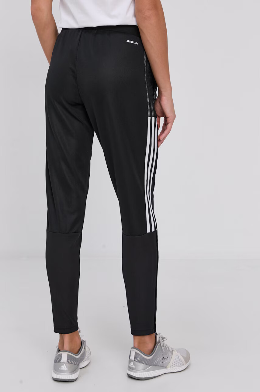 adidas Performance Панталон GQ1241 дамски в черно с апликация - Pepit.bg