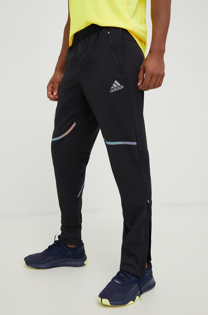 adidas Performance Панталон за джогинг Saturday в черно с принт - Pepit.bg