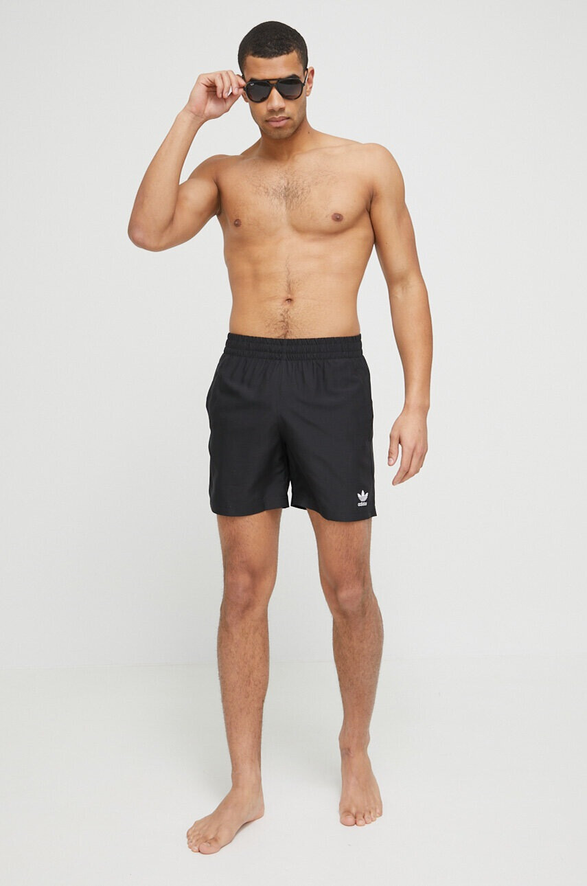 adidas Performance Плувни шорти в черно - Pepit.bg