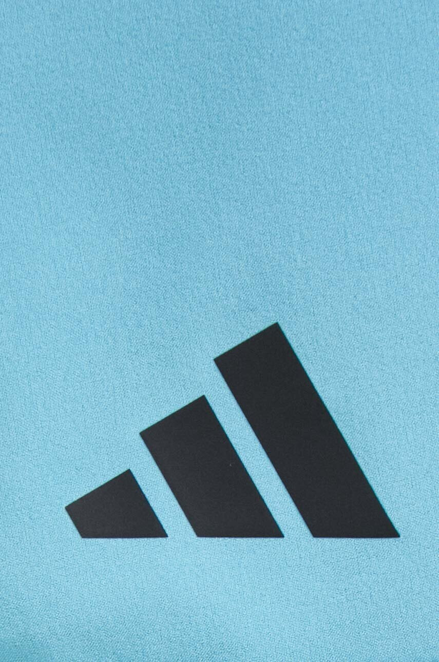 adidas Performance Пола в синьо къс модел разкроен модел - Pepit.bg