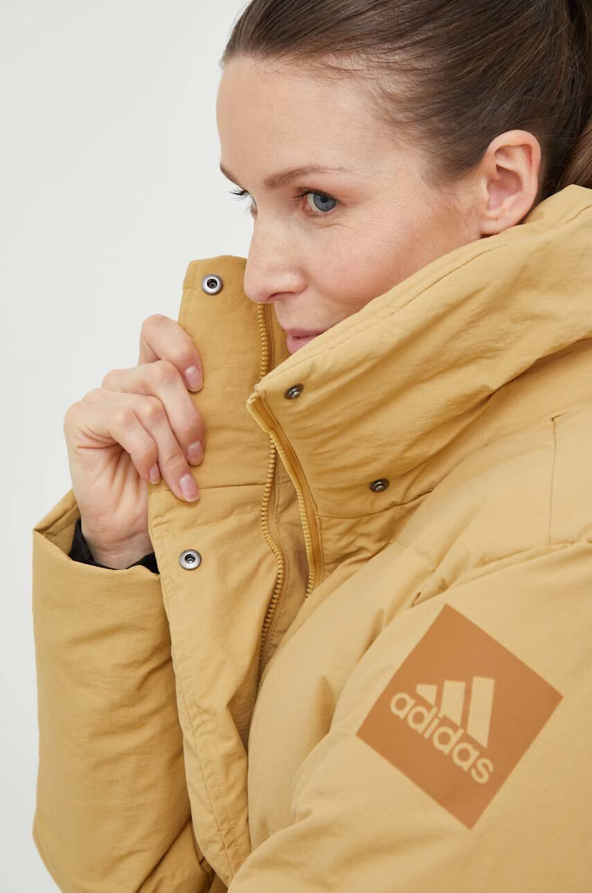 adidas Performance Пухено яке в бежово със зимна изолация - Pepit.bg