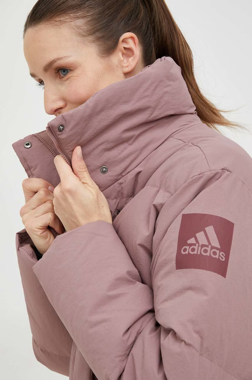 adidas Performance Пухено яке в розово със зимна изолация - Pepit.bg