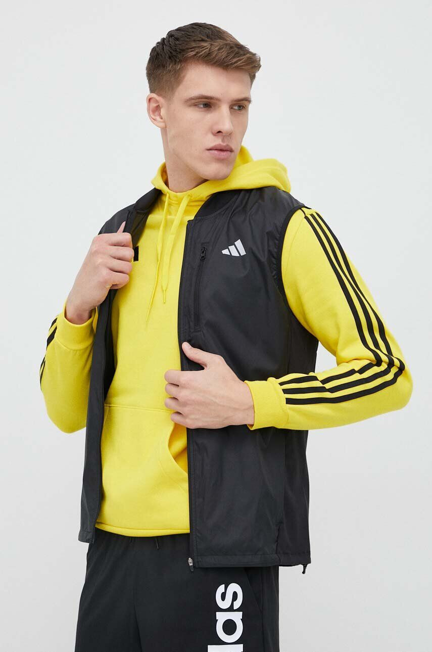 adidas Performance Спортен елек Own the Run в черно с преходна изолация - Pepit.bg