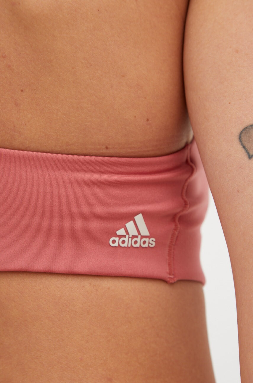 adidas Performance Спортен сутиен Aeroimpact в розово - Pepit.bg