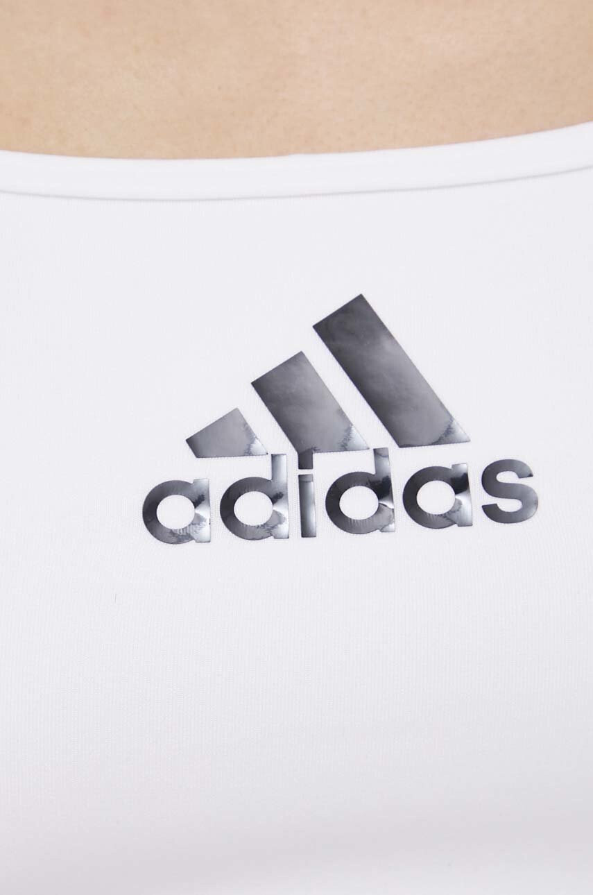 adidas Performance Спортен сутиен Aeroreact в сиво - Pepit.bg