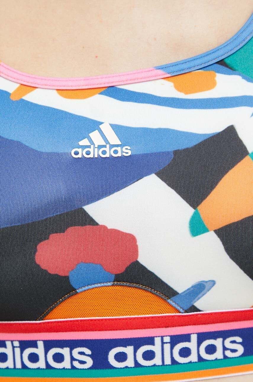 adidas Performance Спортен сутиен Farm Rio с десен - Pepit.bg