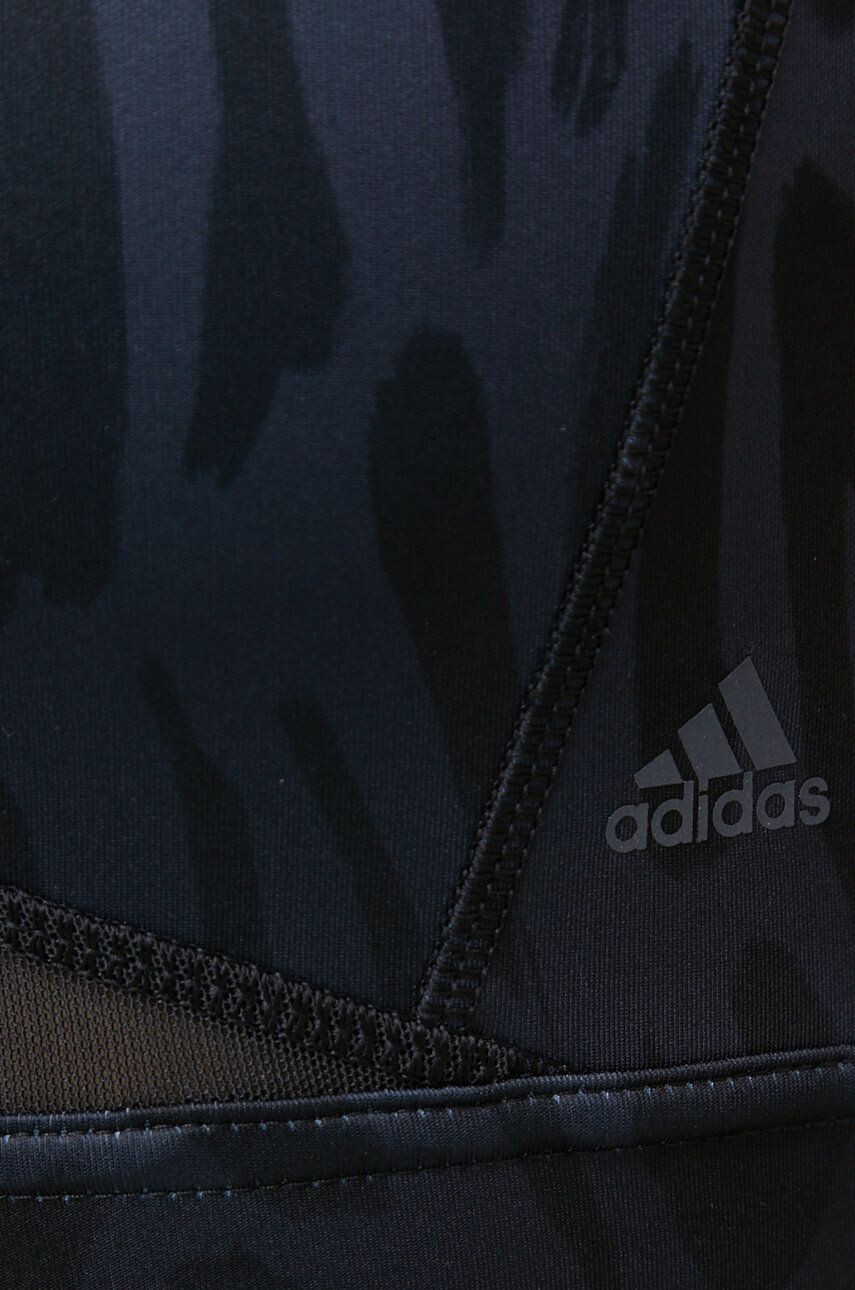 adidas Performance Спортен сутиен H64690 в тъмносиньо с десен - Pepit.bg