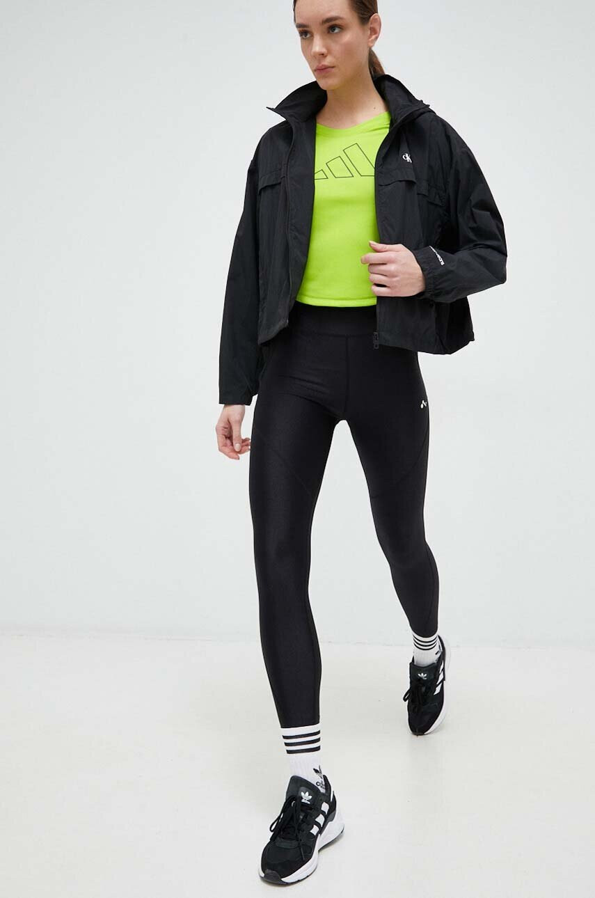adidas Performance Спортна блуза с дълги ръкави в зелено - Pepit.bg