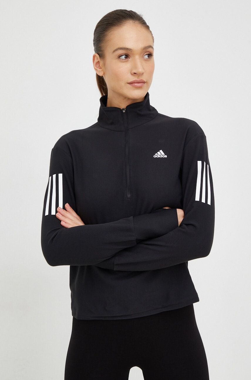 adidas Performance Суичър за джогинг own the run в черно - Pepit.bg