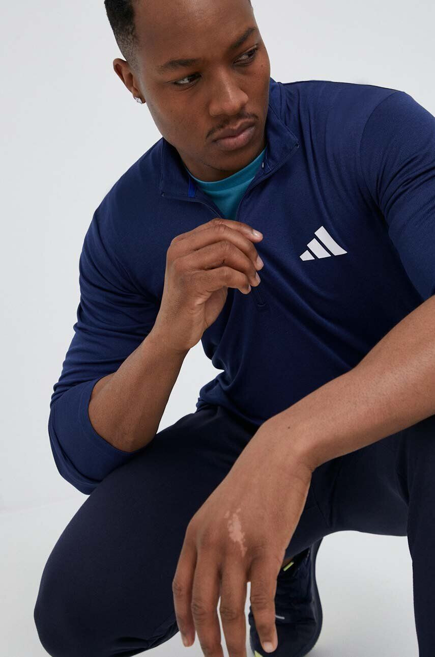 adidas Performance Суичър за трениране Train Essentials Seasonal в тъмносиньо с изчистен дизайн - Pepit.bg