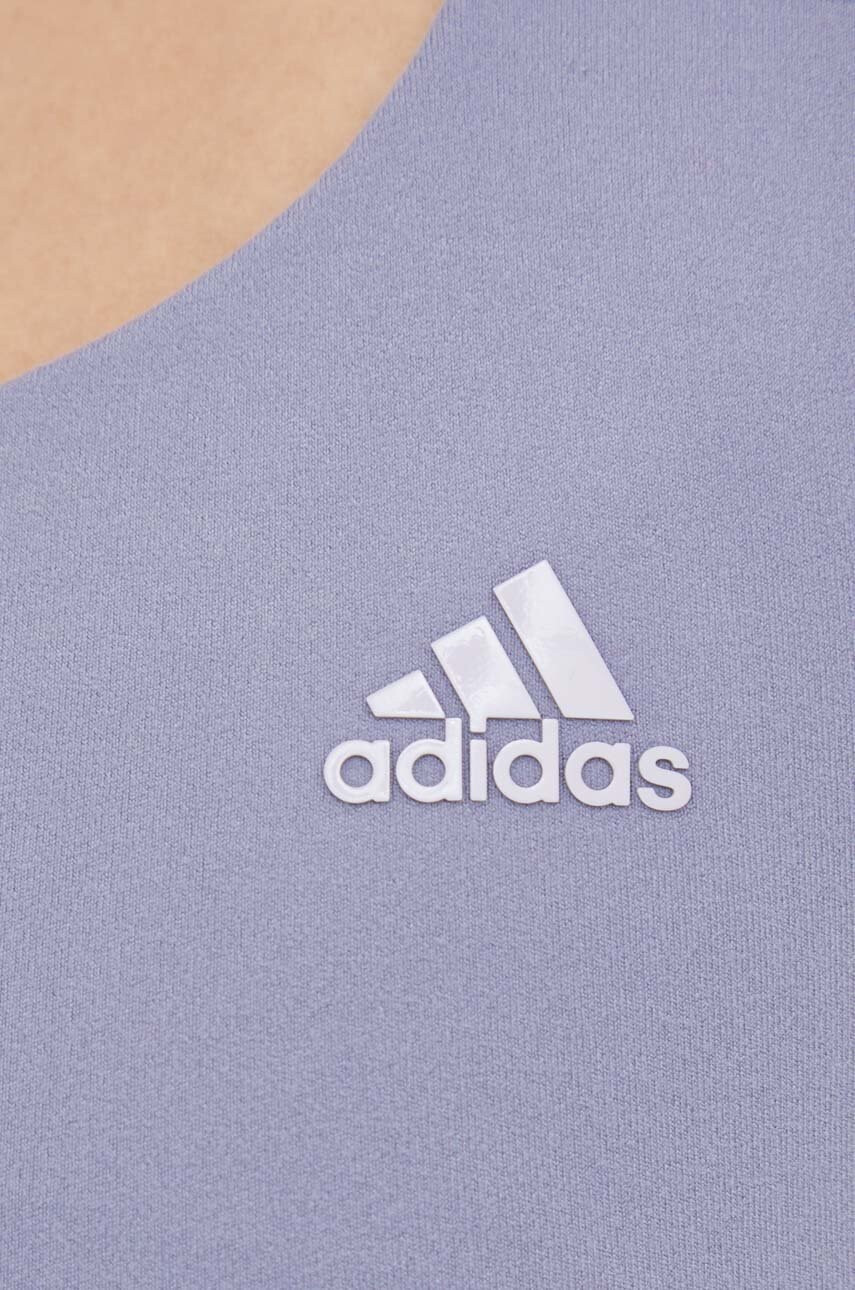 adidas Performance Сутиен за йога в лилаво с изчистен дизайн - Pepit.bg