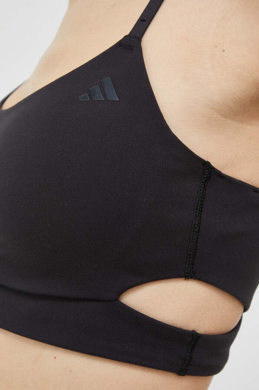 adidas Performance Сутиен за йога Studio в черно с изчистен дизайн - Pepit.bg