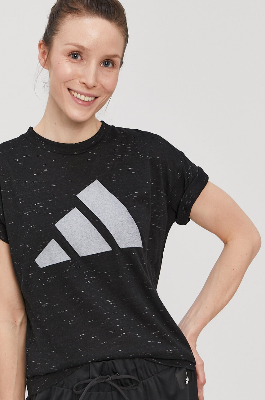 adidas Performance Тениска GP9632 дамска в черно - Pepit.bg
